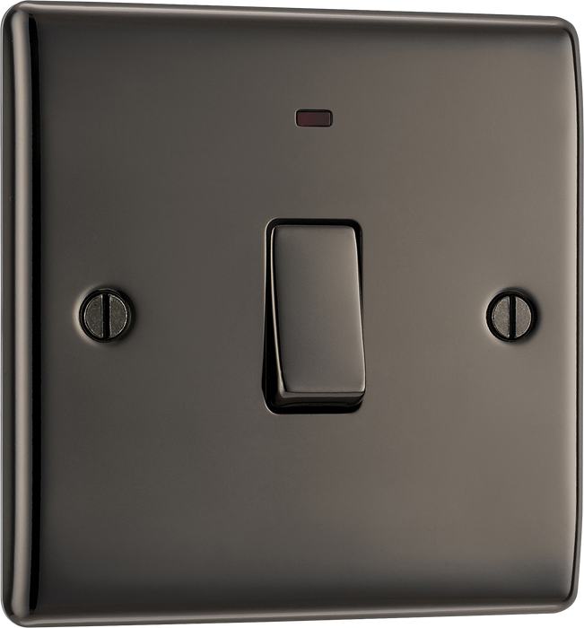 NBN31 Front - This 20A double pole switch with indicator from British General has been designed for the connection of refrigerators water heaters, central heating boilers and many other fixed appliances.