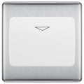 BG Nexus Metal Brushed Steel Key Card Switch NBSKYCSW