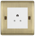 BG Nexus Metal Antique Brass 2A Unswitched Socket NAB28MW