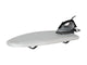 Corby Sutton Table Top Ironing Centre in Light Grey with Sherwood 1200W Steam Iron - UK Plug