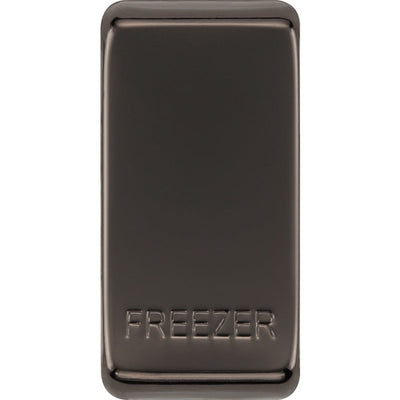 BG RRFZBN Nexus Grid Black Nickel 'FREEZER' Rocker