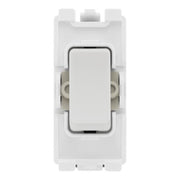 BG R13 Nexus Grid White 20A 20AX Intermediate Switch Module by British General