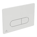 Ideal Standard Oleas M1 Mechanical Dual Flush Plate - White - R0115AC