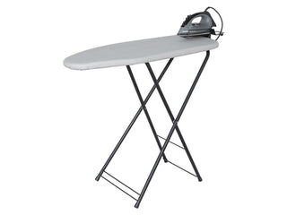 Corby Berkshire Ironing Centre in Light Grey with Sherwood 1200W Steam Iron - UK Plug by Corby of Windsor