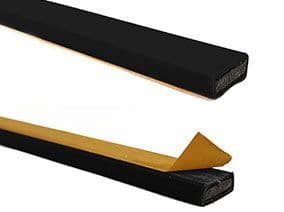 Astro Strip Fire Only 15x4x2100mm Black by Astroflame (AF1504FO-15MMX4MM-BLACK)