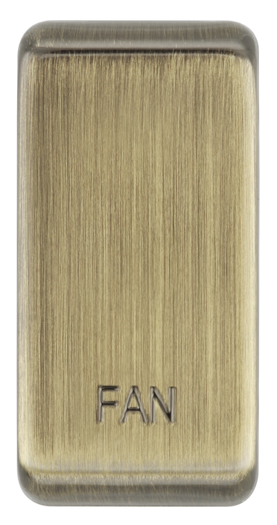 BG RRFNAB Nexus Grid Antique Brass 'FAN' Grid Rocker by British General (BG-RRFNAB)