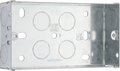 BG HGS05 2 Gang 35mm Steel Knockout Box