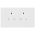 BG Nexus White Moulded 4 Gang 13A Unswitched Socket - NWM4GUSSW