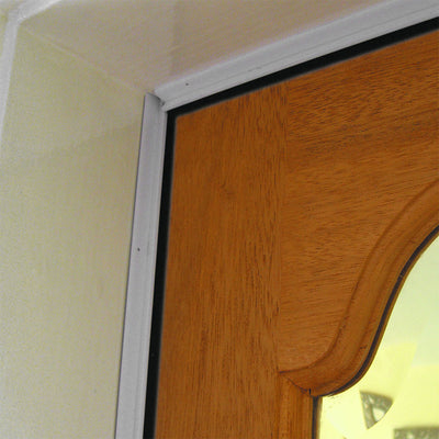 Other Door Hardware: Silkseal PVC Around Door Seal Brown by Astroflame (Astro-ADADSSSB/2057)