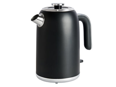 1.8L Kettle (Hertford / SD-259B) in Black & Chrome - UK Plug