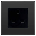 BG Evolve Black Chrome 13A Unswitched Socket PCDBC13AUSSB