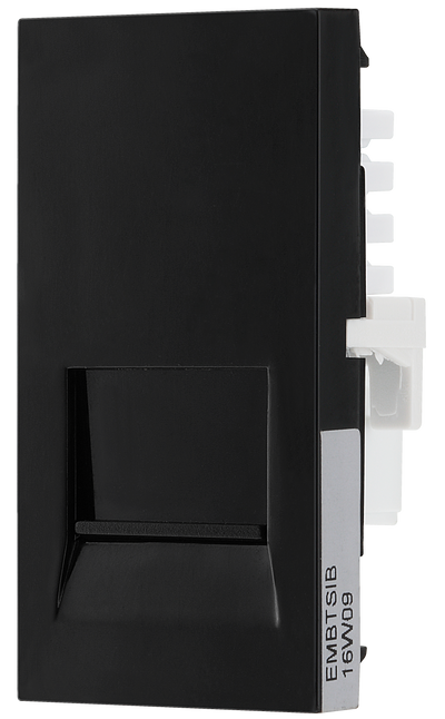 BG EMBTSIB Euro Module Telephone BT Slave (IDC) - Black by British General (BG-EMBTSIB)