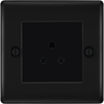BG Nexus Metal Matt Black 5A Unswitched Socket NFB29MB by British General (BG-NFB29MB)