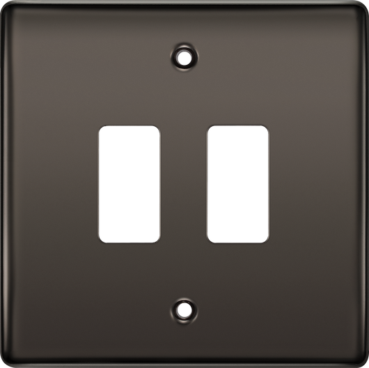 RNBN2 Front - The Grid modular range from British General allows you to build your own module configuration with a variety of combinations and finishes.