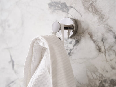 Corby Harrogate Single Clothes Hook in Polished Steel