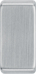 BG Electrical RRUPBS Nexus Grid Brushed Steel Unprinted Rocker
