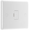 BG 855 Moulded Round Edge | White | 13A Flex Outlet Unswitched Fused Connection Unit by British General (BG-855)