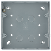 BG MC503 Nexus Grid | 6 and 8 Gang Double Surface or Flush Mount Box by British General (BG-MC503-16)