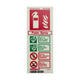 Photoluminescent Foam Fire Extinguisher Signs