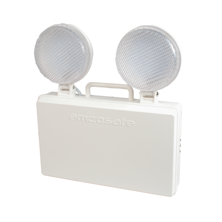 Emco EMLEDTS20 LED Emergency Twinspot Light Floodlight 3.2w Equivalent 2x20w