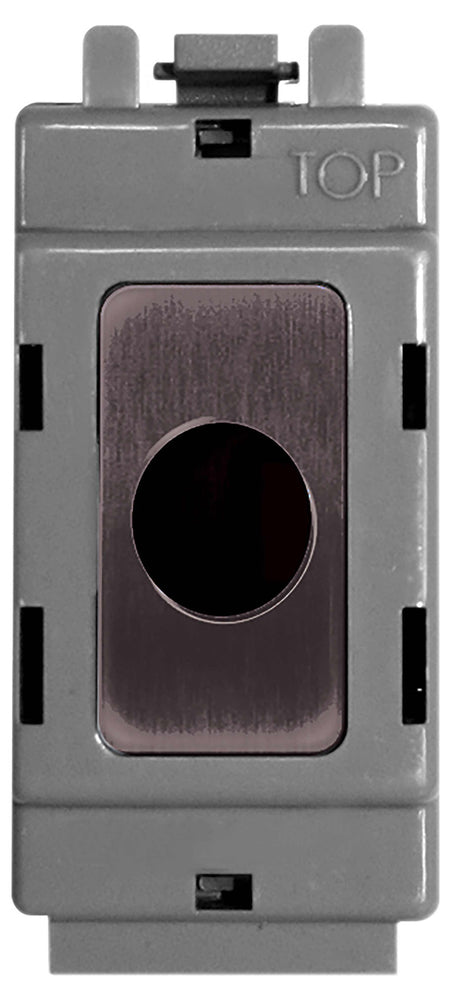 BG Nexus GBNFLEX Grid Black Nickel Flex Outlet Module