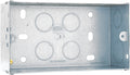BG HGS07 2 Gang 47mm Steel Knockout Box