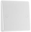 BG 858 Moulded Round Edge | White | 20A Bottom Entry Flex Outlet