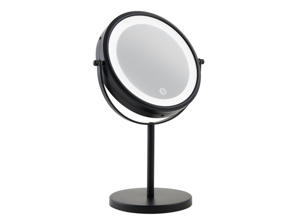 Corby Winchester Freestanding Illuminated Mirror in Black