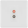 BG Nexus White Moulded Euro Module RCA X 2 Outlet NWMRCA2W by British General (BG-NWMRCA2W)