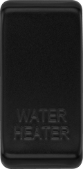 BG RRWHFB Nexus Grid Matt Black 'WATER HEATER' Grid Rocker