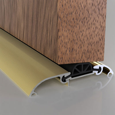 Other Door Hardware: CDX Compression Draught Excluder (914mm) Aluminium by Astroflame (ASTRO-ADRDCDXA/914)