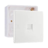 BG Electrical Single Slave Telephone Socket (Screw) & 32mm Pattress Back Box by British General (BG-8BTS/1+891)