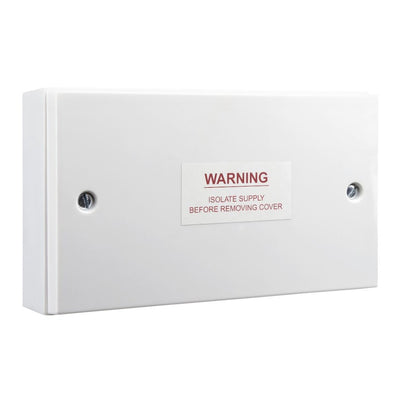 BG 906 Moulded Square Edge | White | 10 Way Connection Unit