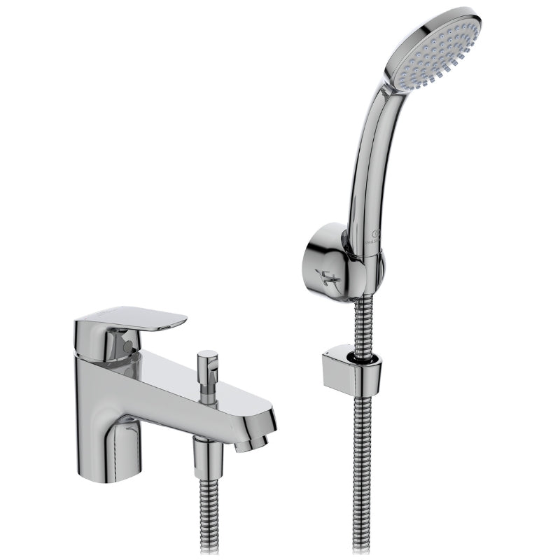 Ideal Standard Ceraflex Bath Shower Mixer Tap With Shower Set - B1960AA