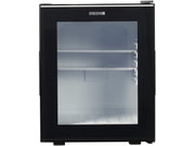 Corby Eton 35L Glass Door Minibar in Black - UK Plug