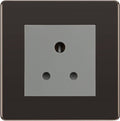BG Nexus Screwless Black Nickel 5A Unswitched Socket FBN29MG