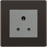BG Nexus Screwless Black Nickel 5A Unswitched Socket FBN29MG by British General (BG-FBN29MG)