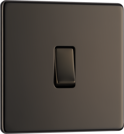 BG FBN13 Nexus Screwless Flat-Plate Single Intermediate Light Switch 10A