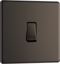 BG FBN13 Nexus Screwless Flat-Plate Single Intermediate Light Switch 10A