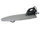 Corby Sutton Table Top Ironing Centre in Light Grey with Sherwood 2000W Steam Iron - UK Plug