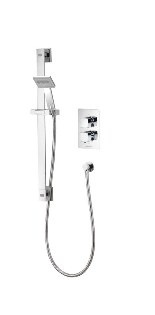 Aqualisa AQ concealed thermostatic Square Dials Adj Kit- Chrome - AQSQDCV1