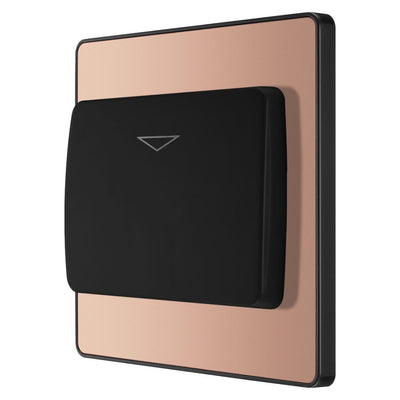 BG Evolve Polished Copper Hotel Key Card Switch PCDCPKYCSB