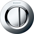 Geberit Type01 WC Dual Flush Button for Concealing Cistern - 116.042.21.1