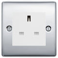 BG Nexus Polished Chrome 13A Unswitched Socket NPCUSSW