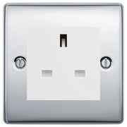 BG Nexus Polished Chrome 13A Unswitched Socket NPCUSSW by British General (BG-NPCUSSW)