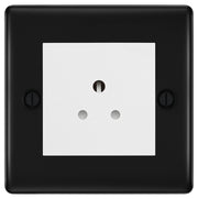 BG Nexus Metal Matt Black 2A Unswitched Socket NFB28MW by British General (BG-NFB28MW)