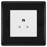 BG Nexus Metal Matt Black 2A Unswitched Socket NFB28MW by British General (BG-NFB28MW)