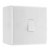 BG Nexus 1 Gang 20A 16AX Intermediate Light Switch & 50mm Pattress Back Box by British General (BG-813+877)