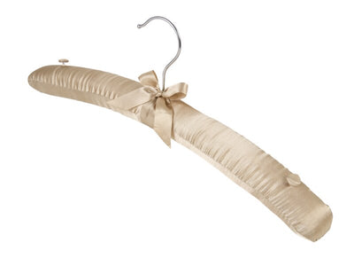 Corby Saltaire Padded Guest Hanger in Champagne with Hook by Corby of Windsor (Corby-27351)