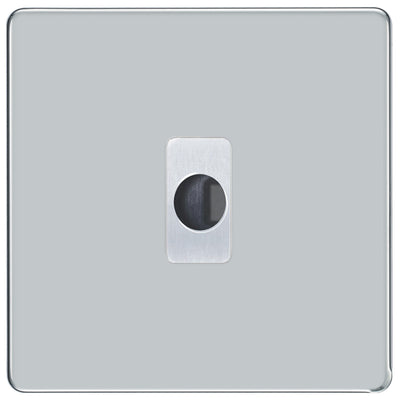 BG Nexus Screwless Polished Chrome Flex Outlet FPCFLEX by British General (BG-FPCFLEX)